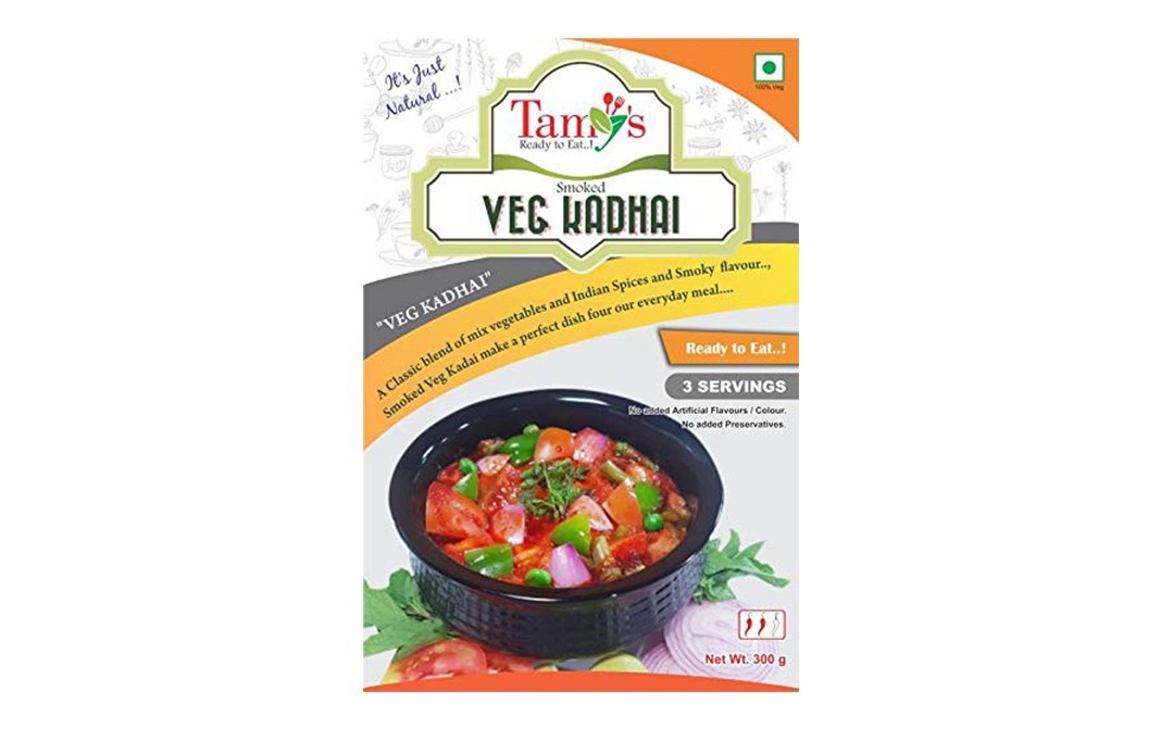 Tamy's Veg Kadhai    Pack  300 grams